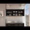 Tuhome Superior 150 Wall Cabinet With Glass, Four Interior Shelves, Two Double Door, Black GLW5609 - alternate 1
